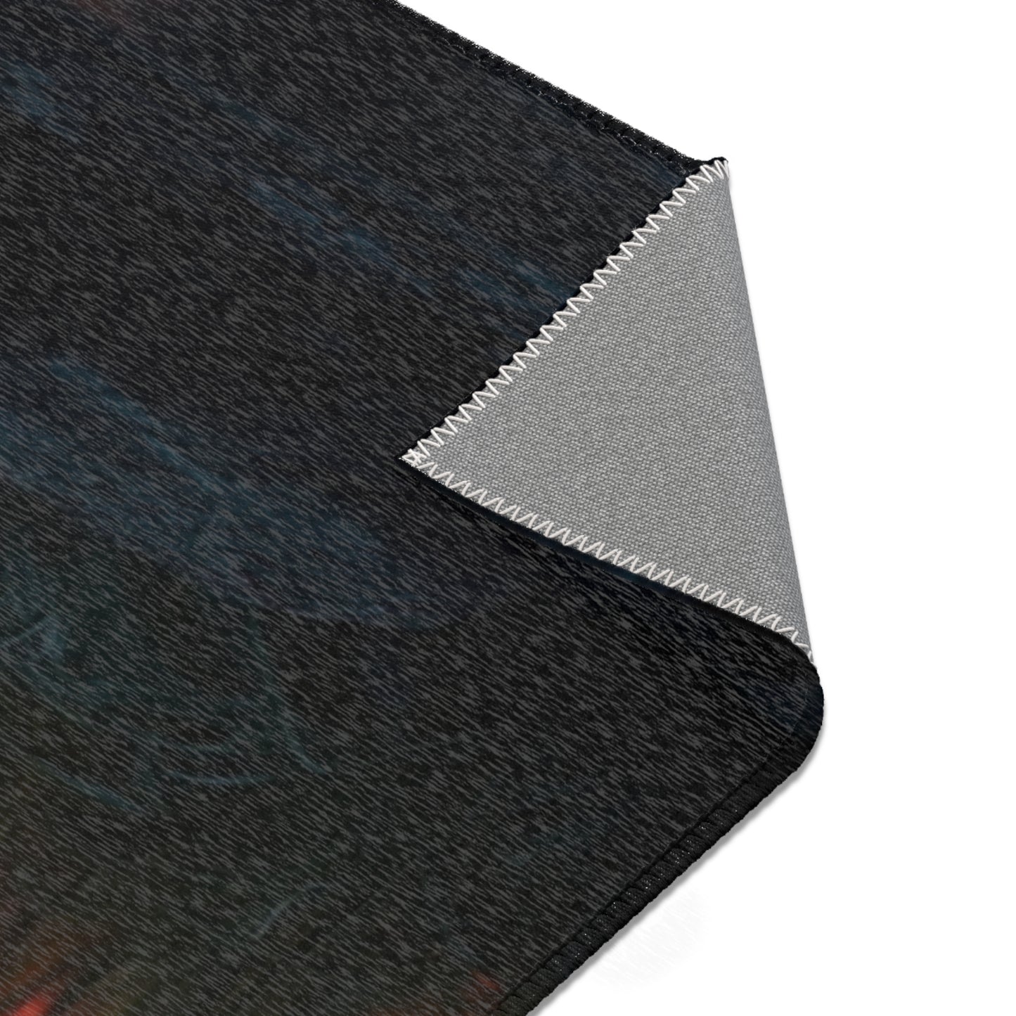 Glowing Dragonfly Area Rug – Twilight Meadow Dreamscape