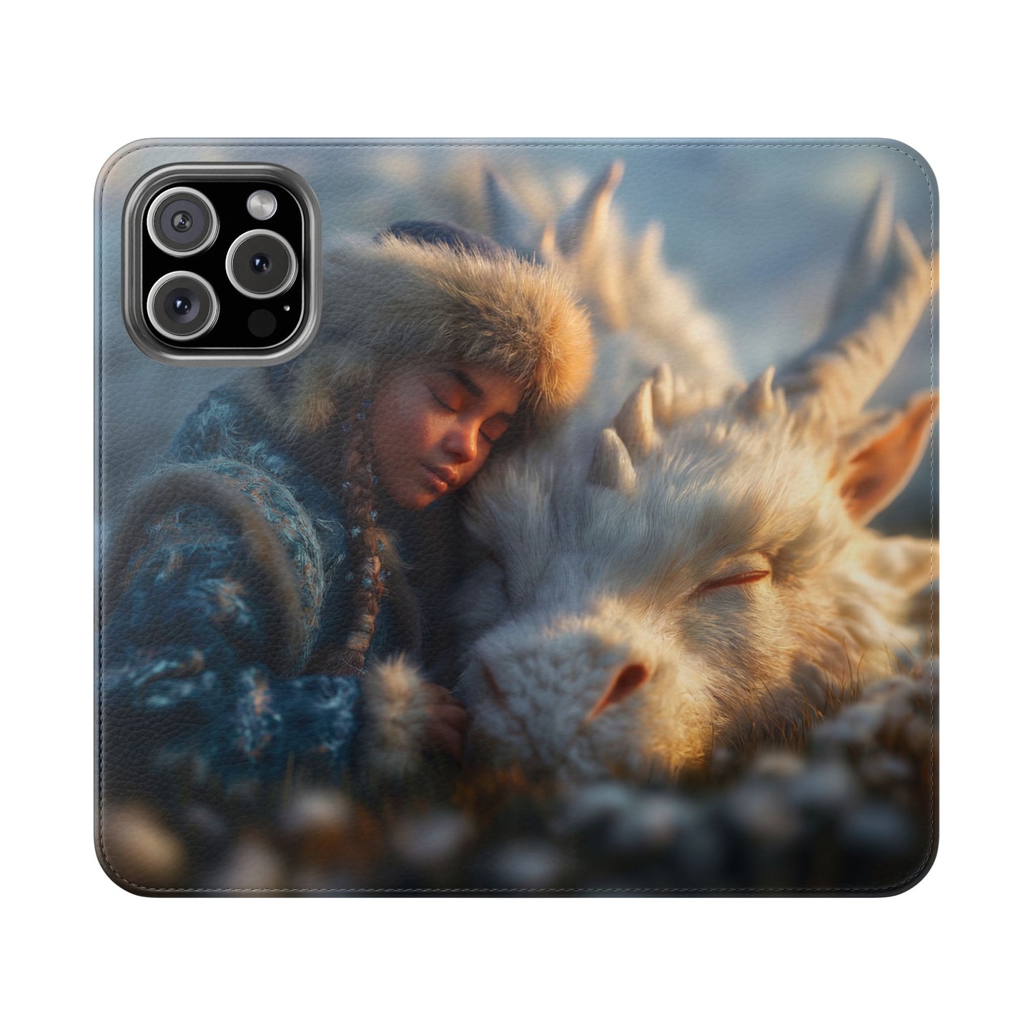 Guardian’s Rest Flip Cases – Snow-Capped Dragon and Sleeper
