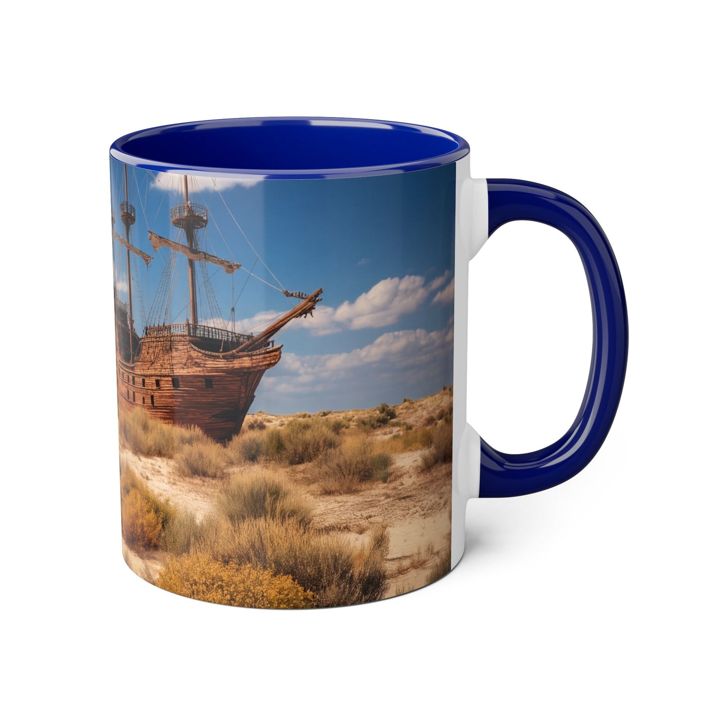 Lost Galleon Accent Mugs, 11oz – Deserted Sandscape