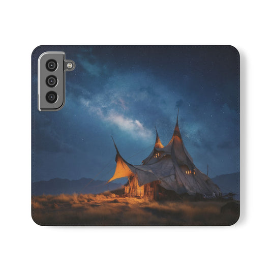 Stardust Nomad Tent Flip Cases – Milky Way Caravan Canvas
