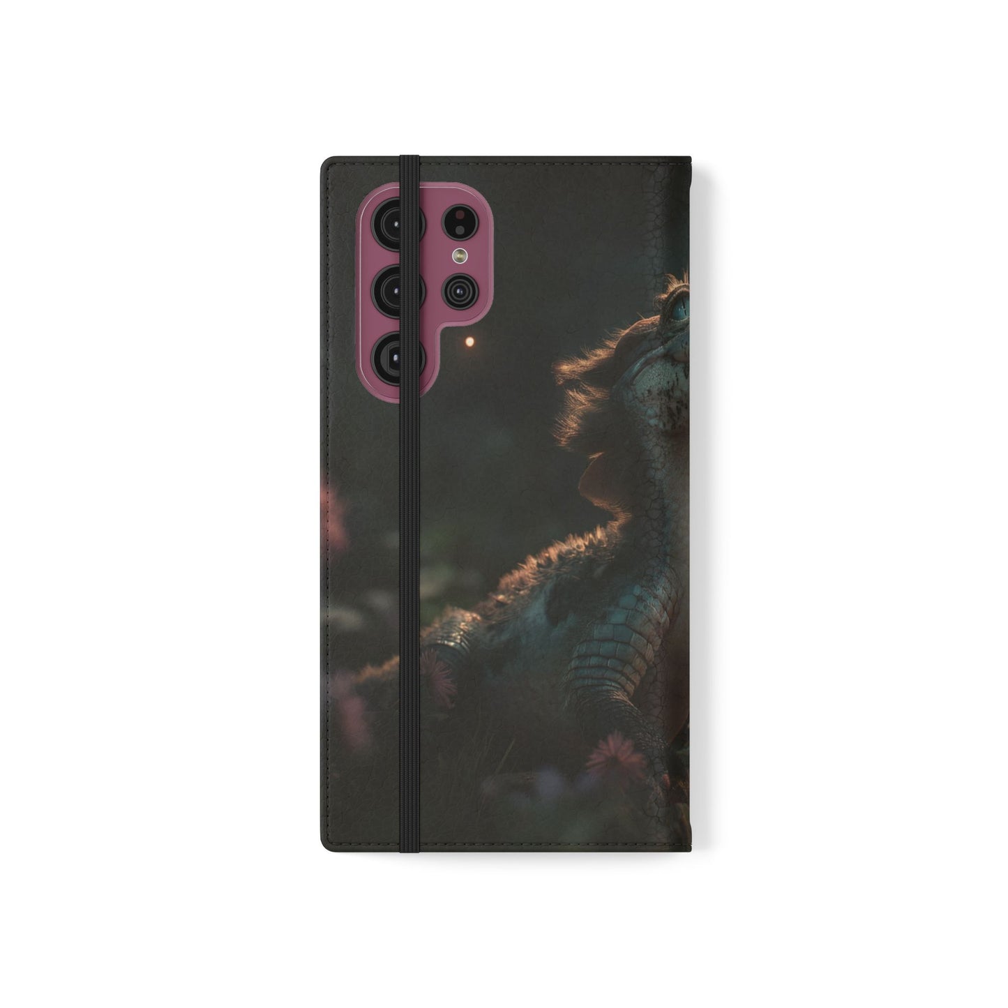Crocodile Butterfly Flip Cases – Tender Guardian with Moth Companion