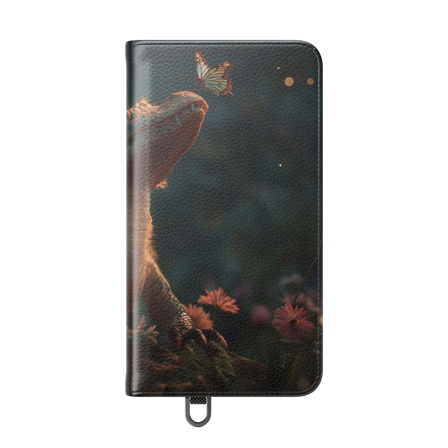 Crocodile Butterfly Flip Cases – Tender Guardian with Moth Companion