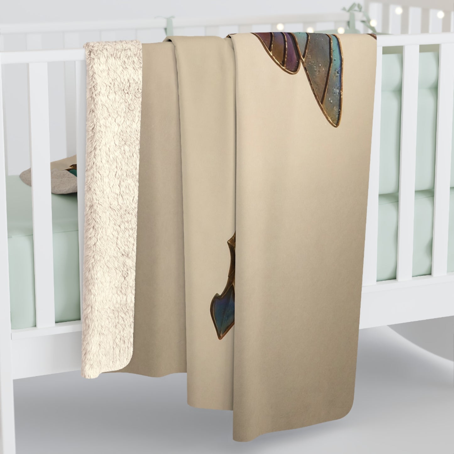 Celestial Phoenix Key Blanket – Wings of Starlight and Gold