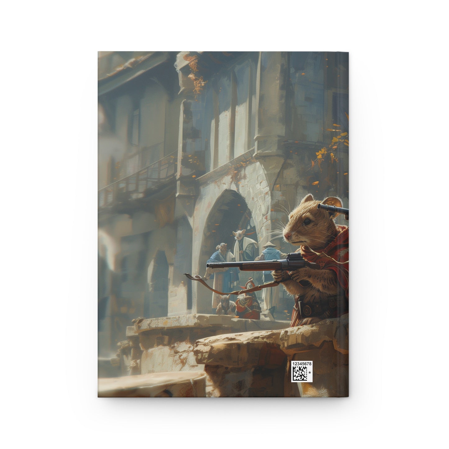 Mouse Scouts Hardcover Journal Matte – Sunlit Ruins & Red Cloaks