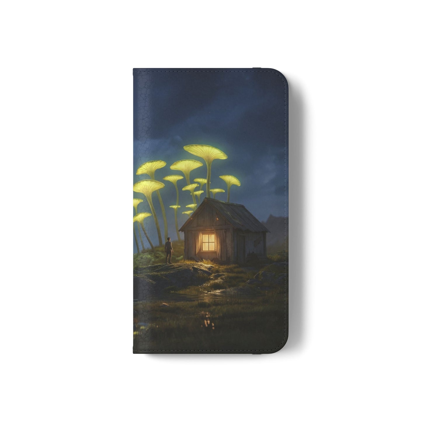Glowing Mushroom Cottage Flip Cases – Whispering Grove Nightlight