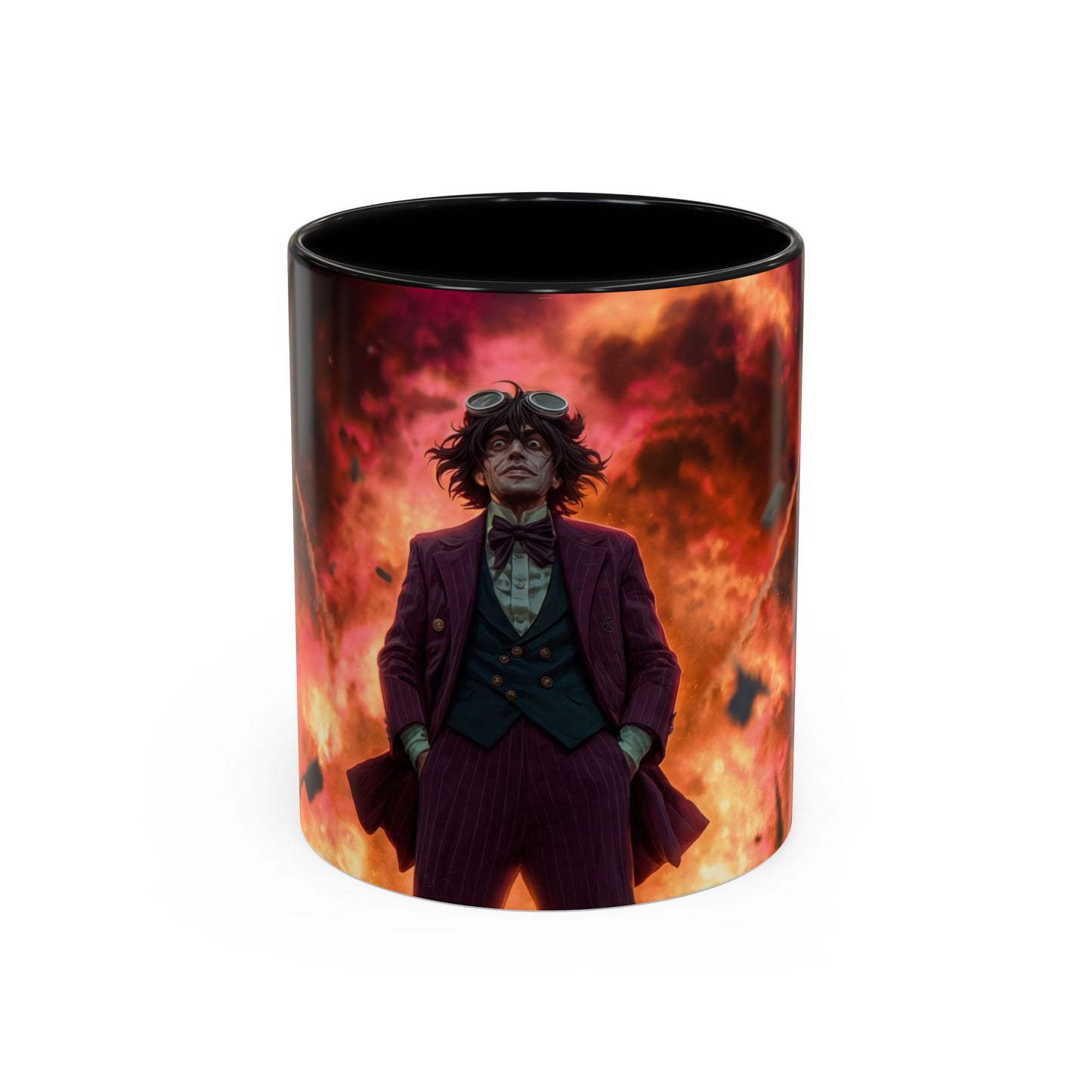 Explosive Gentleman Accent Coffee Mug (11, 15oz) – Crimson Sky Aftermath