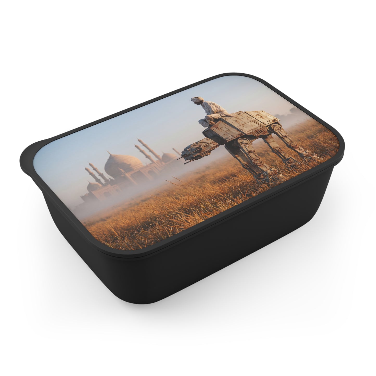 Taj Mahal AT-AT PLA Bento Box with Band and Utensils – Dawn’s Quiet Pilgrimage
