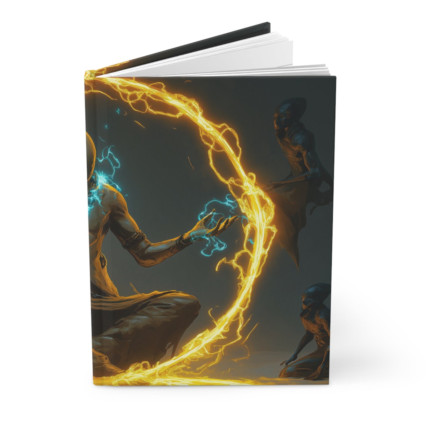 Arcane Summoner Hardcover Journal Matte – Golden Sigil Awakening