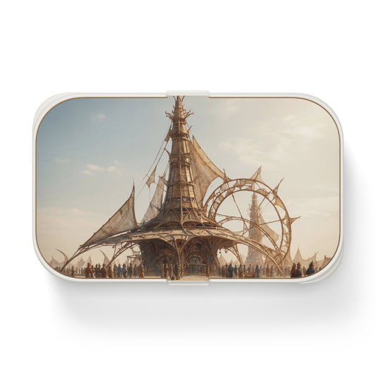 Desert Sky-Sail Bento Lunch Box – Aetherial Market at Dusk