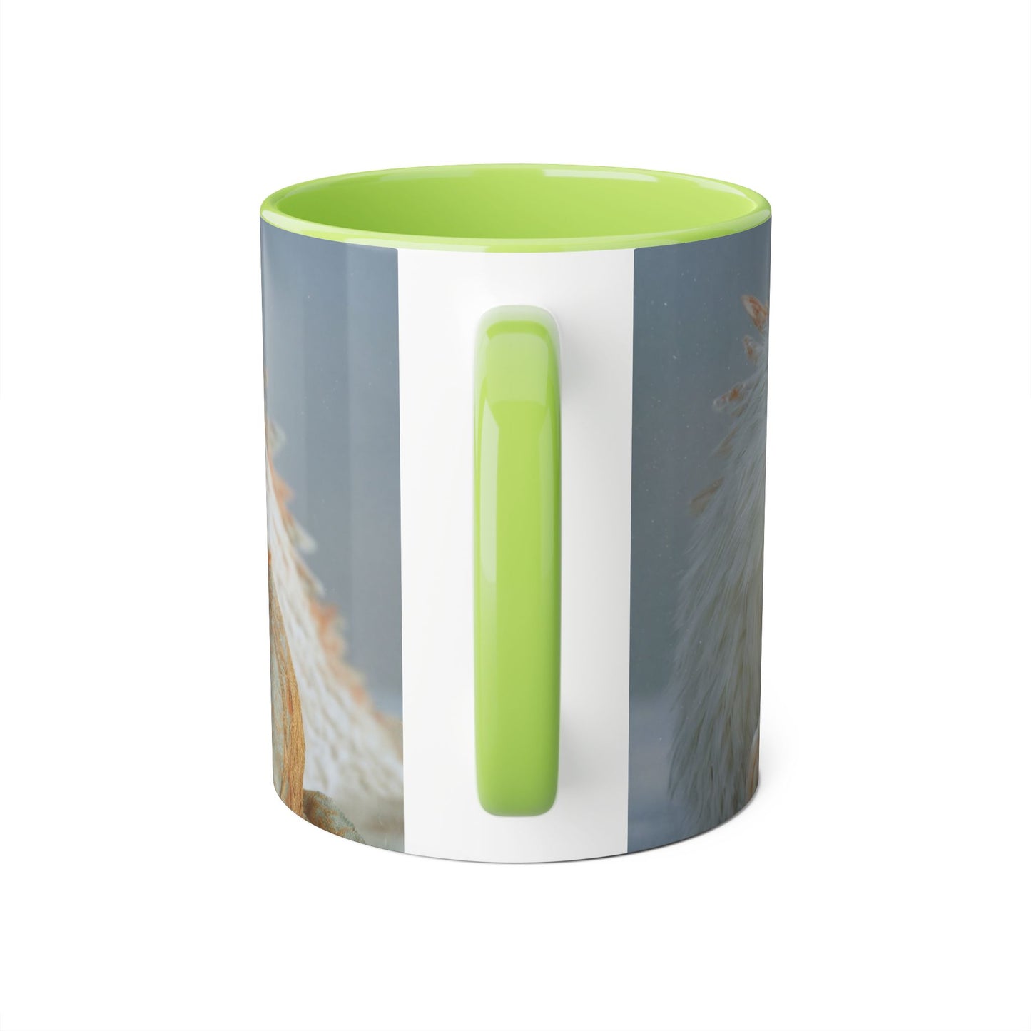 Dragon Child Accent Mugs, 11oz – Frosty Guardian Embrace