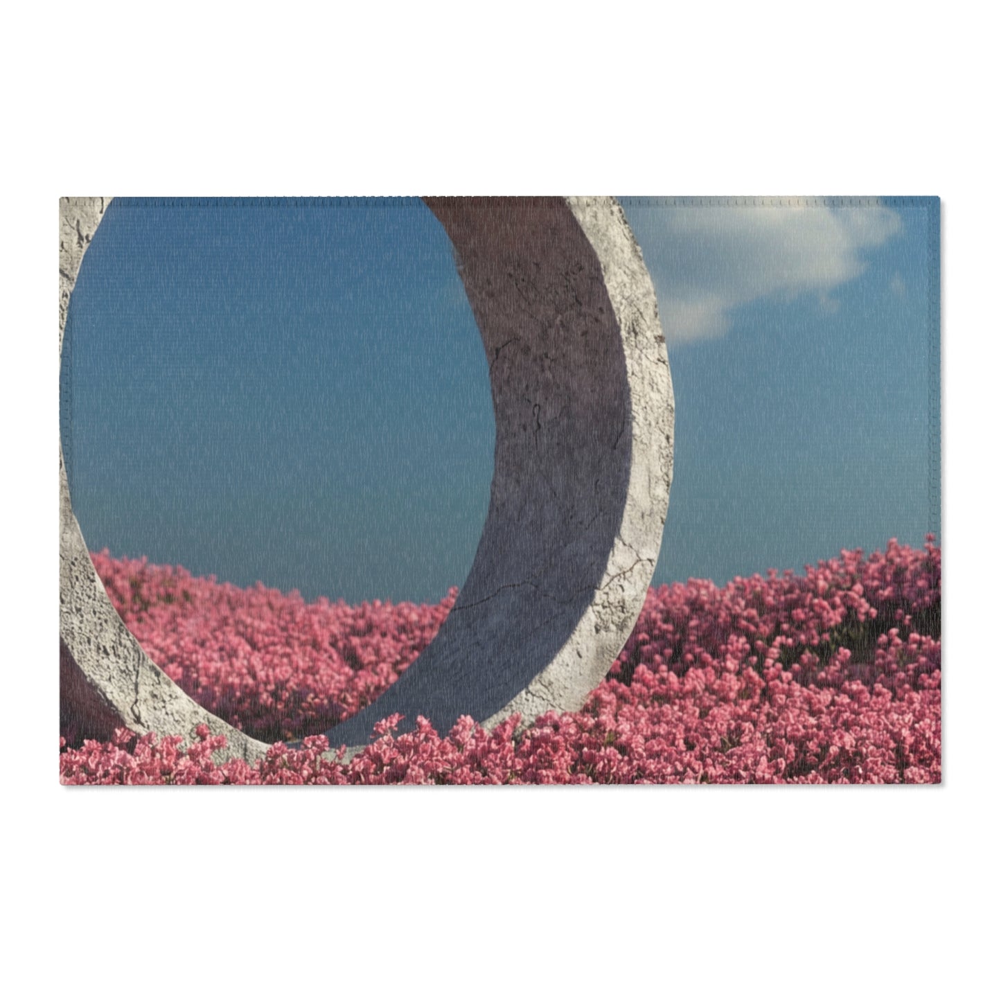 Stone Portal Area Rug – Pink Bloomed Threshold