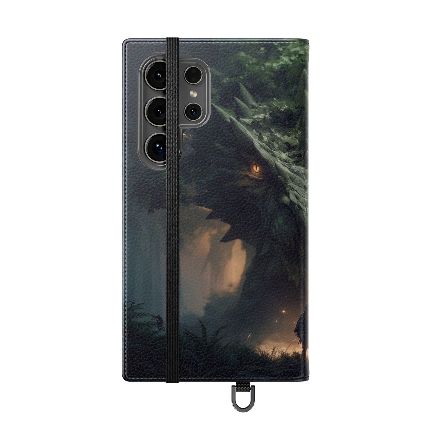 Guardian Beast Flip Cases – Moss-Clad Titan Facing the Wanderer