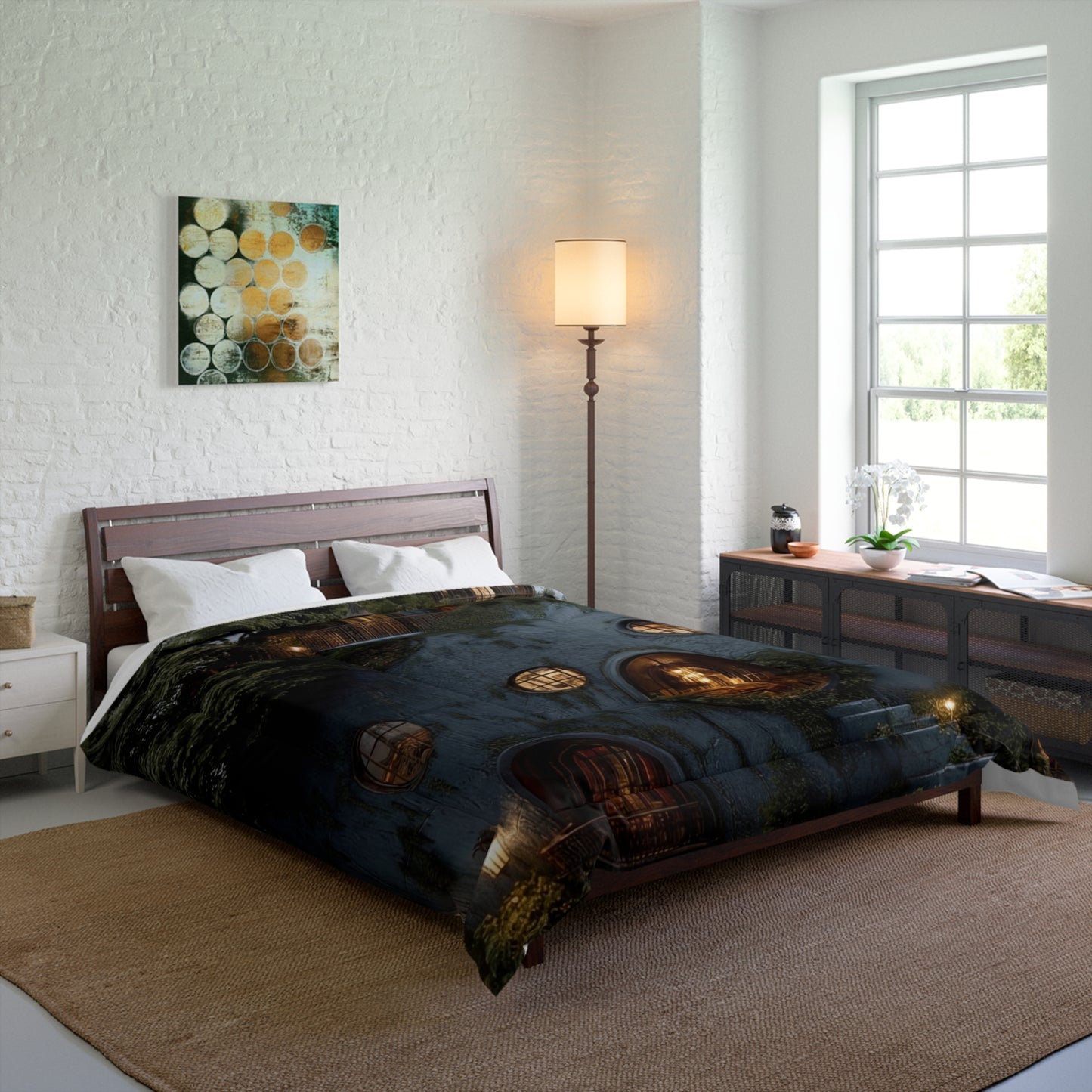 Treehouse Dome Comforter – Whispering Grove Sanctuary