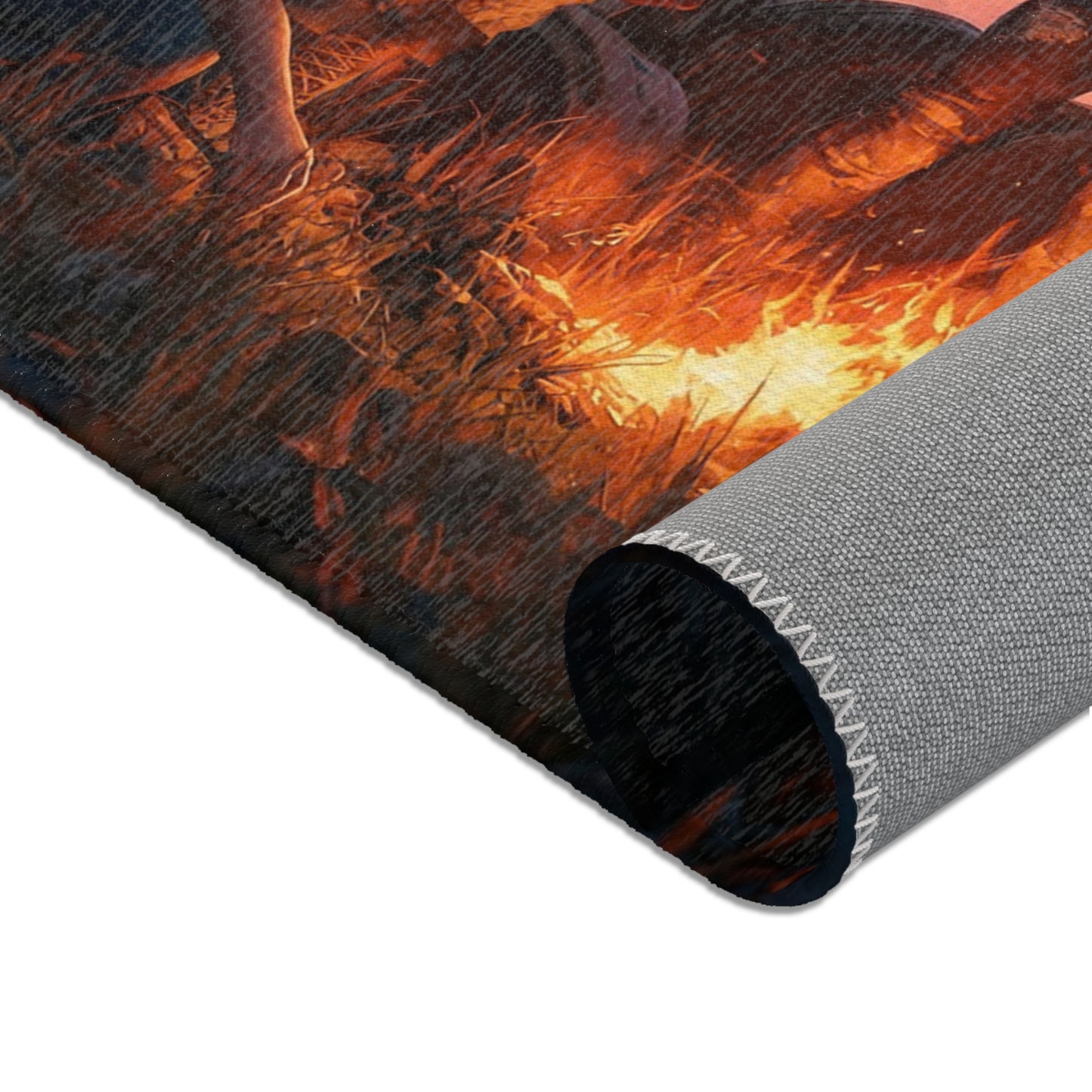 Sunset Roadtrip Campfire Rug – Cheers to the Open Sky