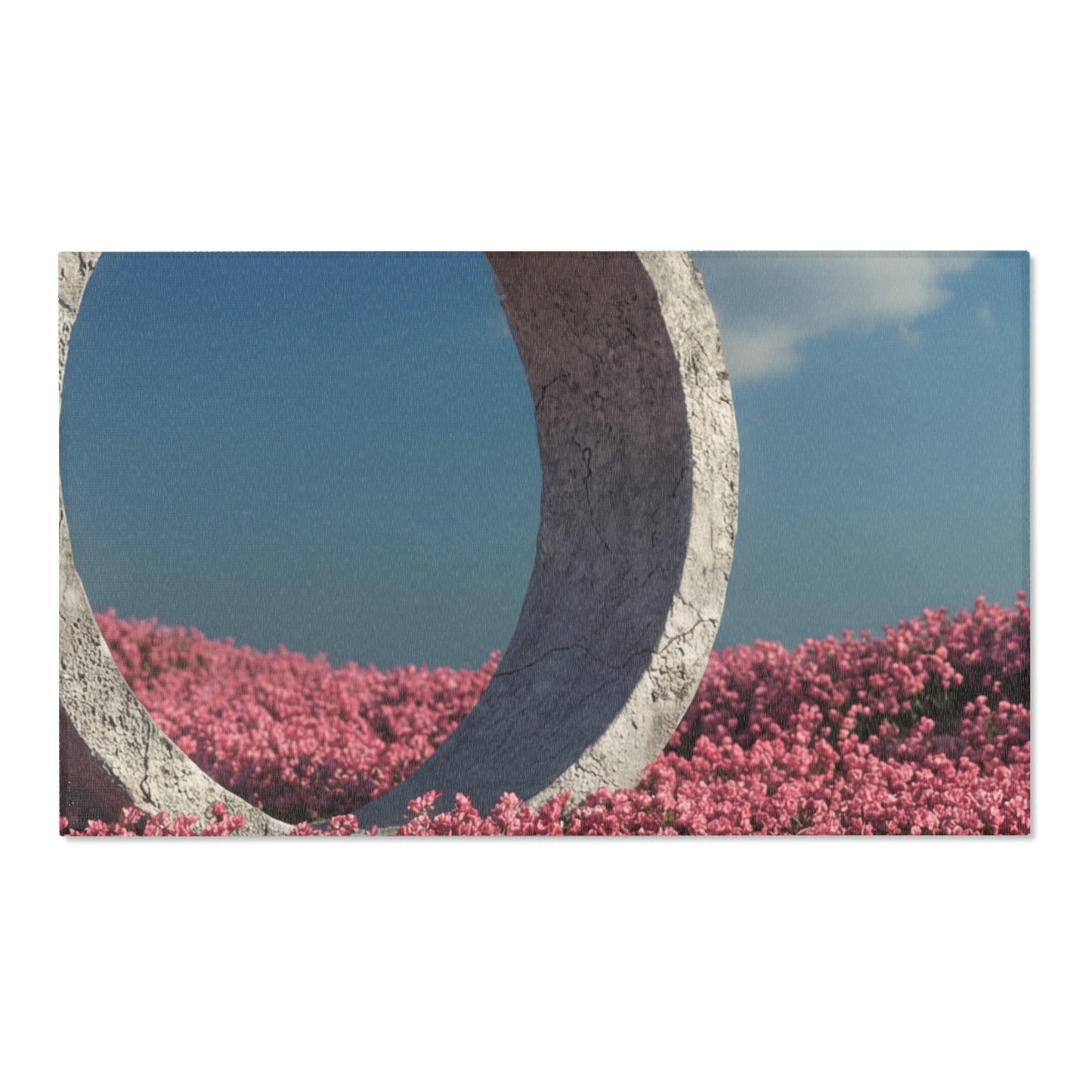 Stone Portal Area Rug – Pink Bloomed Threshold