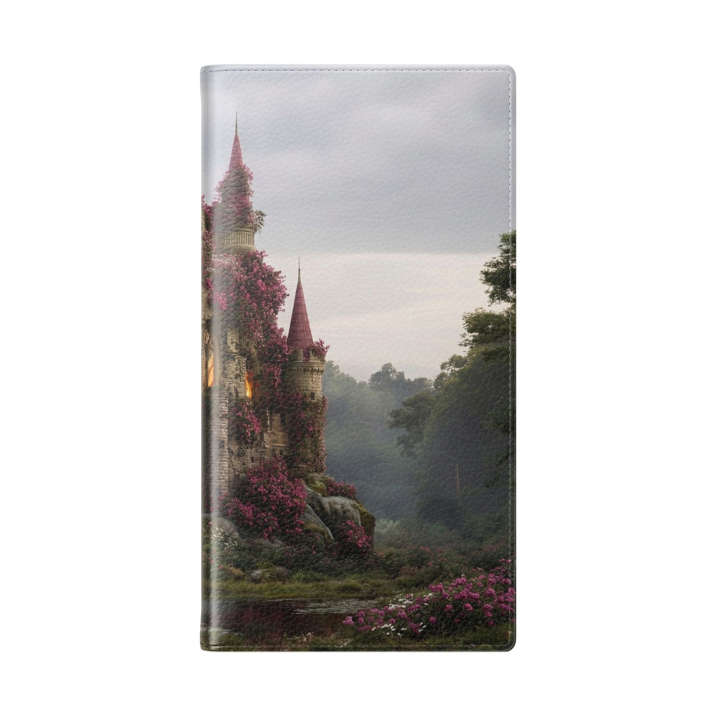 Blossom Spire Flip Cases – Pink Ivy Gothic Castle Cover