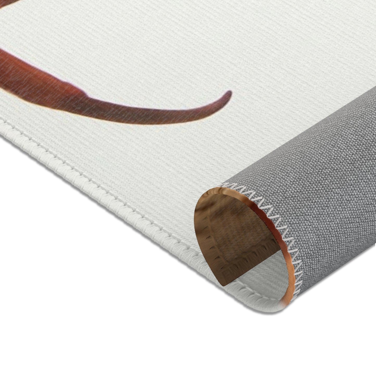 Winged Hound Area Rug – Amber Glow Guardian