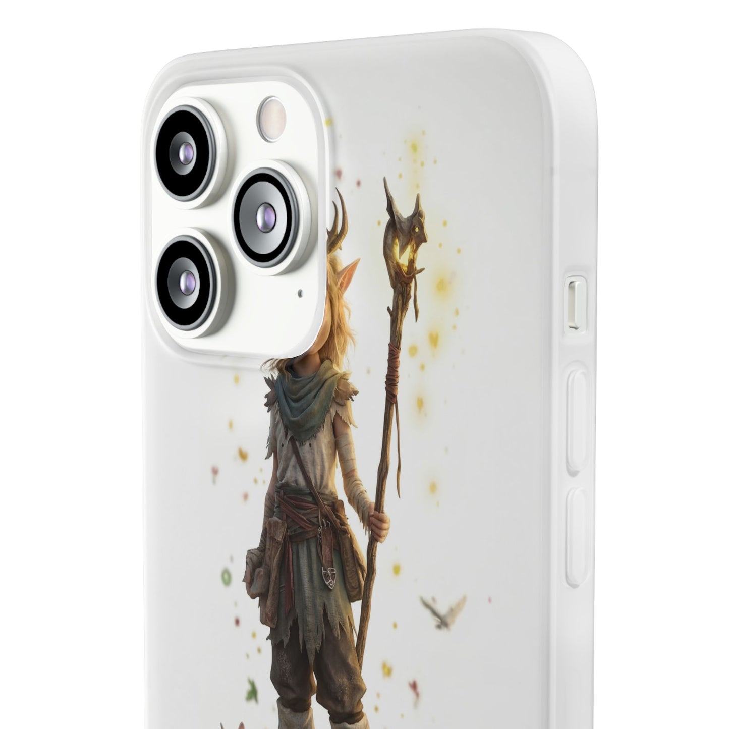 Forest Sentinel Flexi Cases – Luminescent Deerhorn Guardian