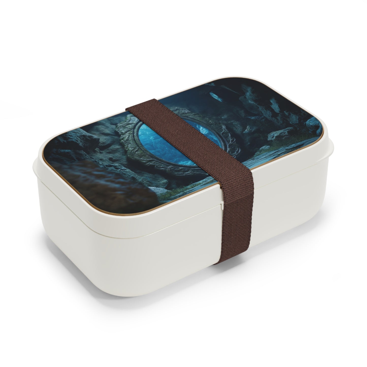 Submerged Mirror Bento Lunch Box – Portal to Deep Blue Depths