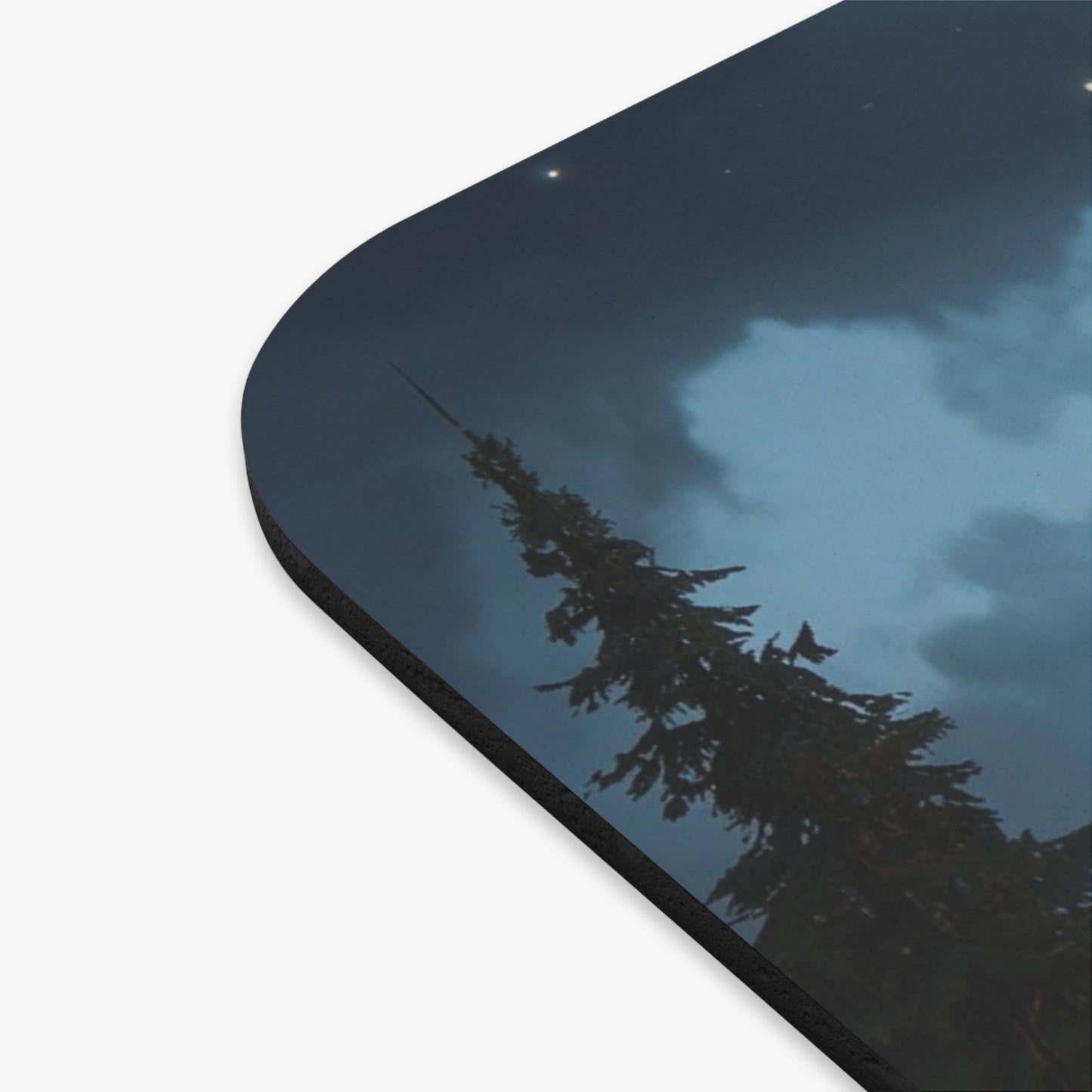 Observatory Tower Mouse Pad (Rectangle) – Moonlit Skywatcher’s Sanctuary