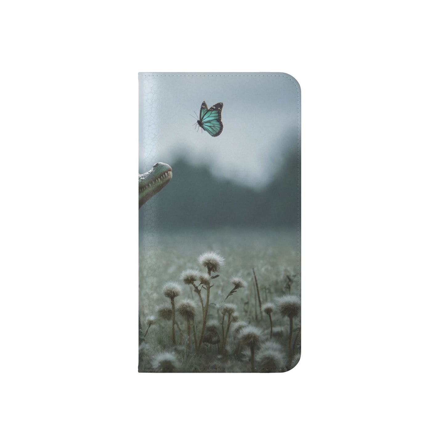 Gentle Croc & Butterfly Flip Cases – Tender Meadow Guardian Scene