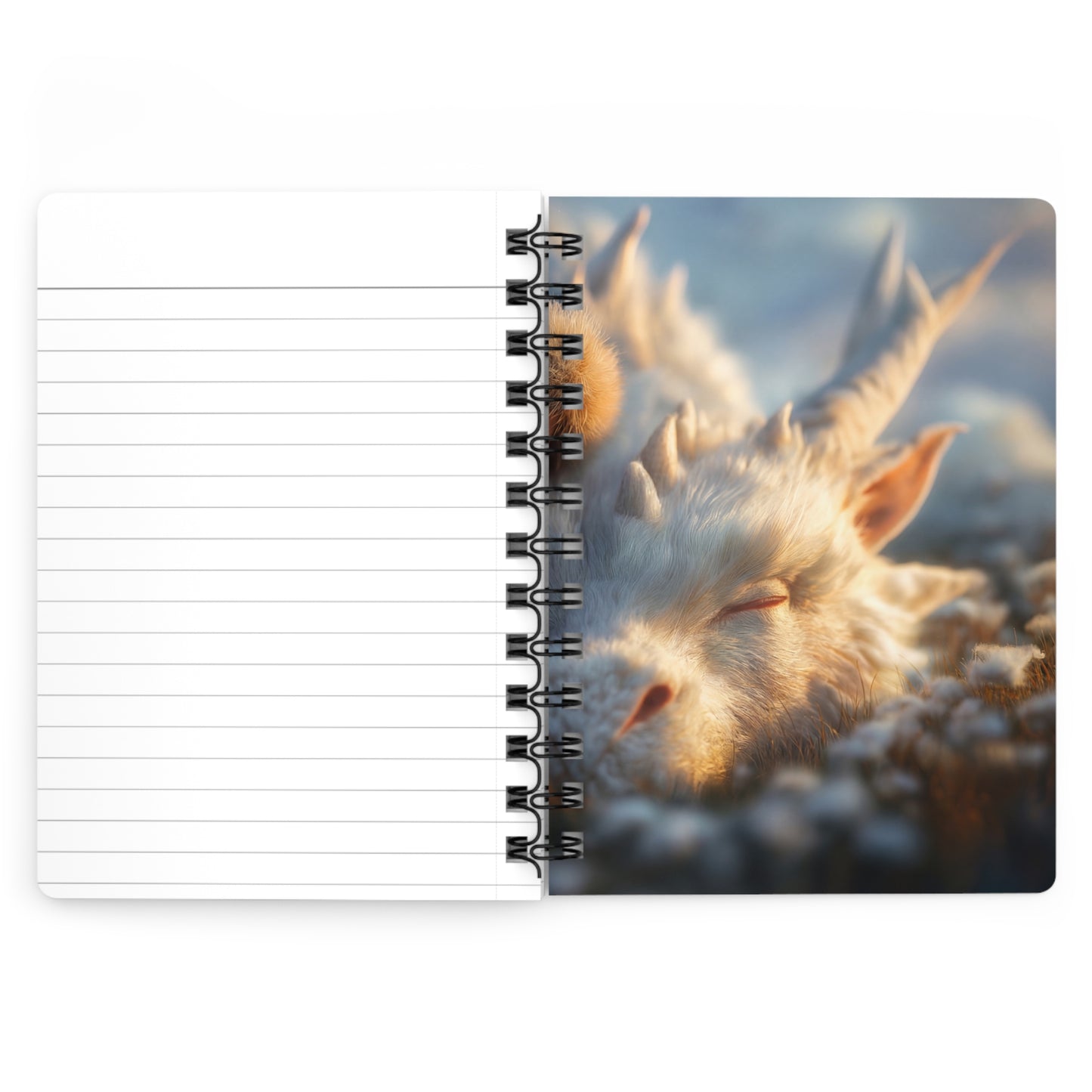 Snowbound Companion Spiral Bound Journal – Whispering Frost and Warmth