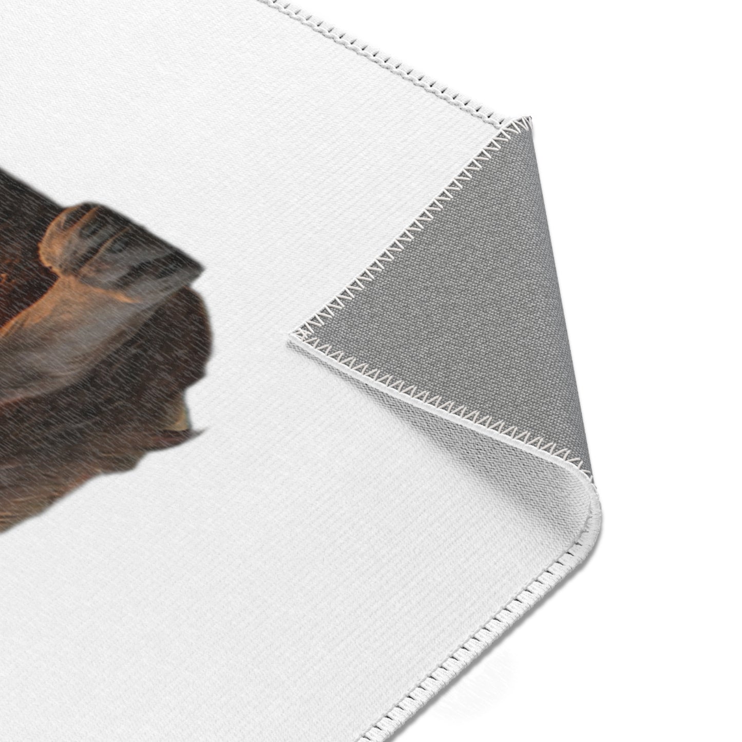 Golden Hour Wolf Area Rugs – Sentinel’s Warm Light Floor Mat
