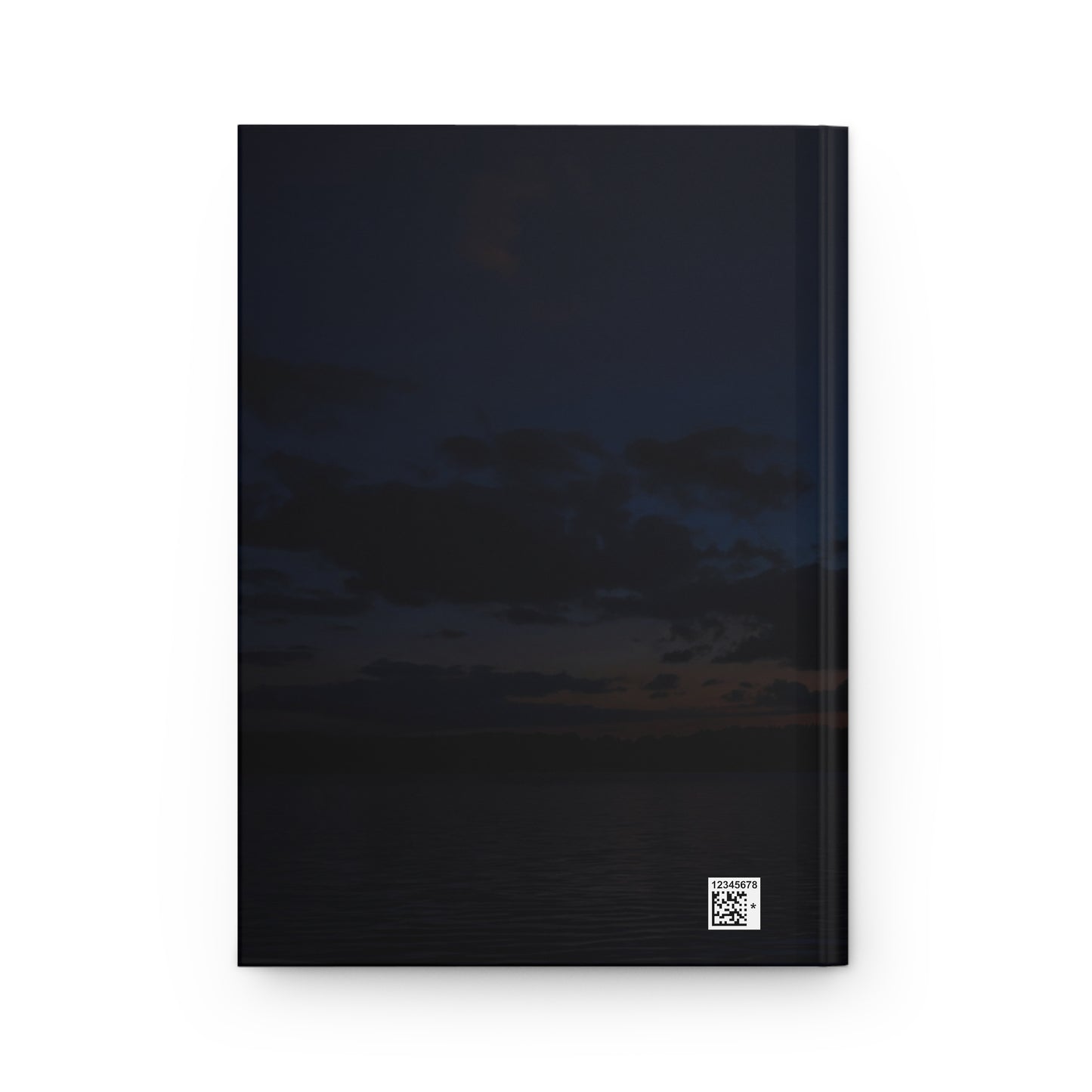 Fire Whirlpool Hardcover Journal Matte – Golden Hour Mirage