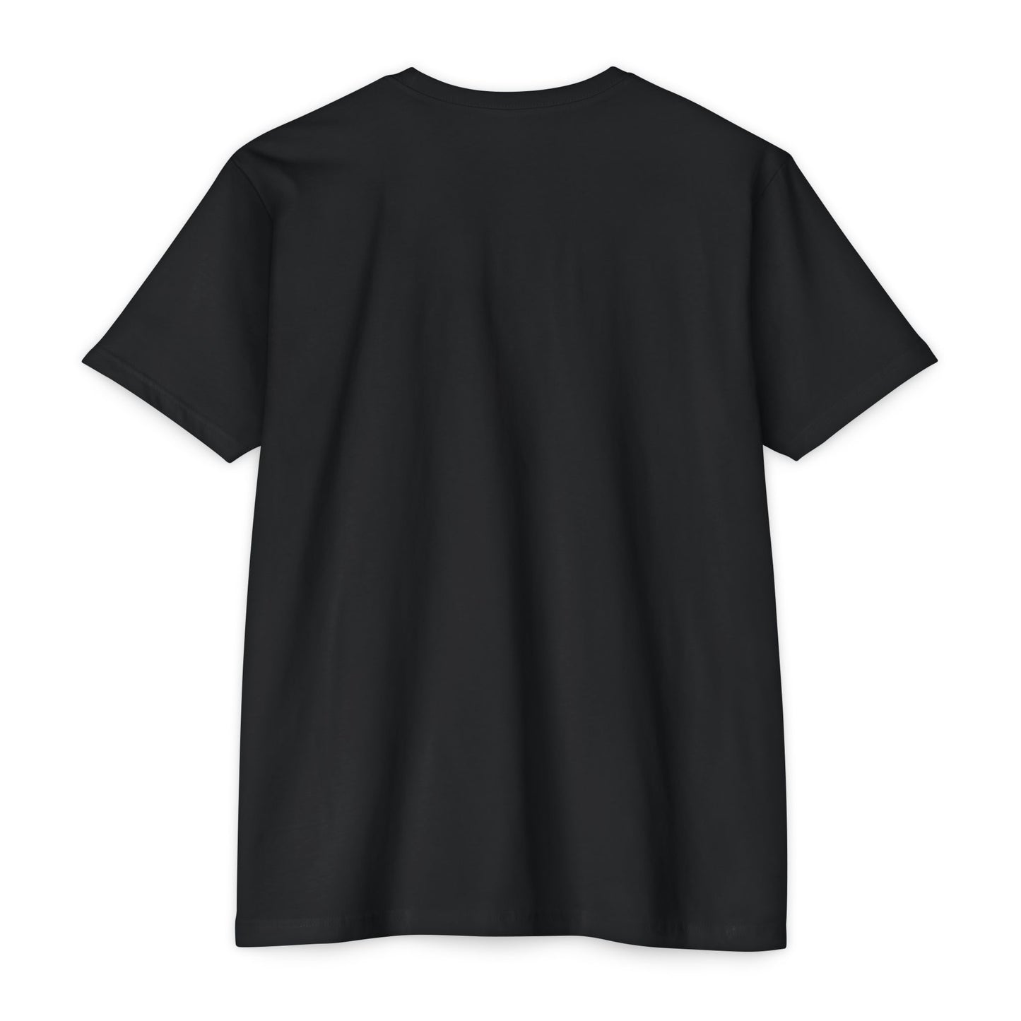 Gaze of the Lone Wolf Unisex CVC Jersey T-shirt – Amber Light Sentinel Portrait