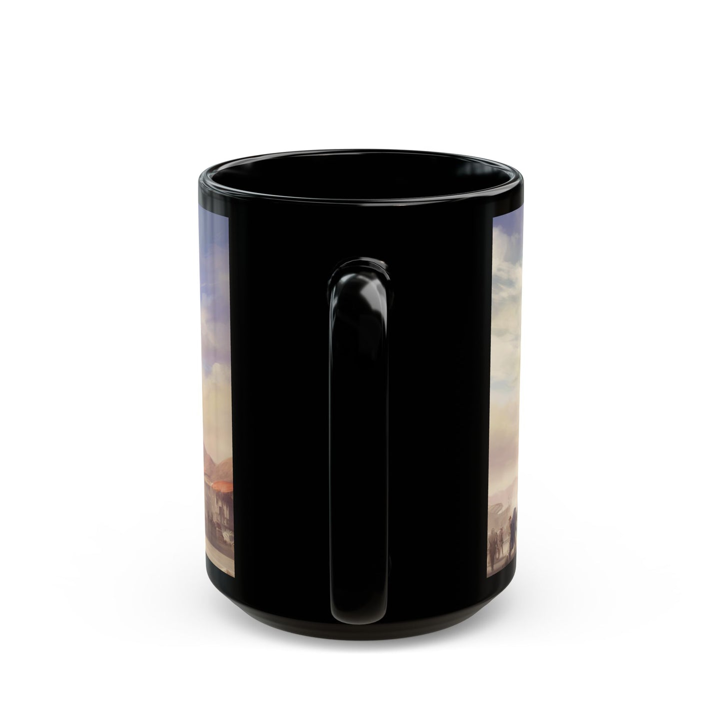 Steampunk Skybound Clock Mug