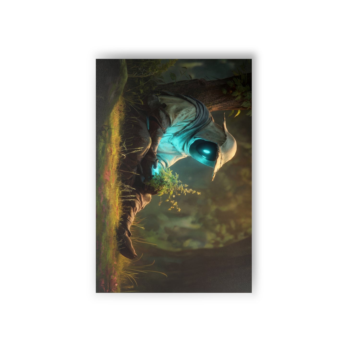 Forest Sentinel Postcards (10pcs) – Glowing Eye in Whispering Woods