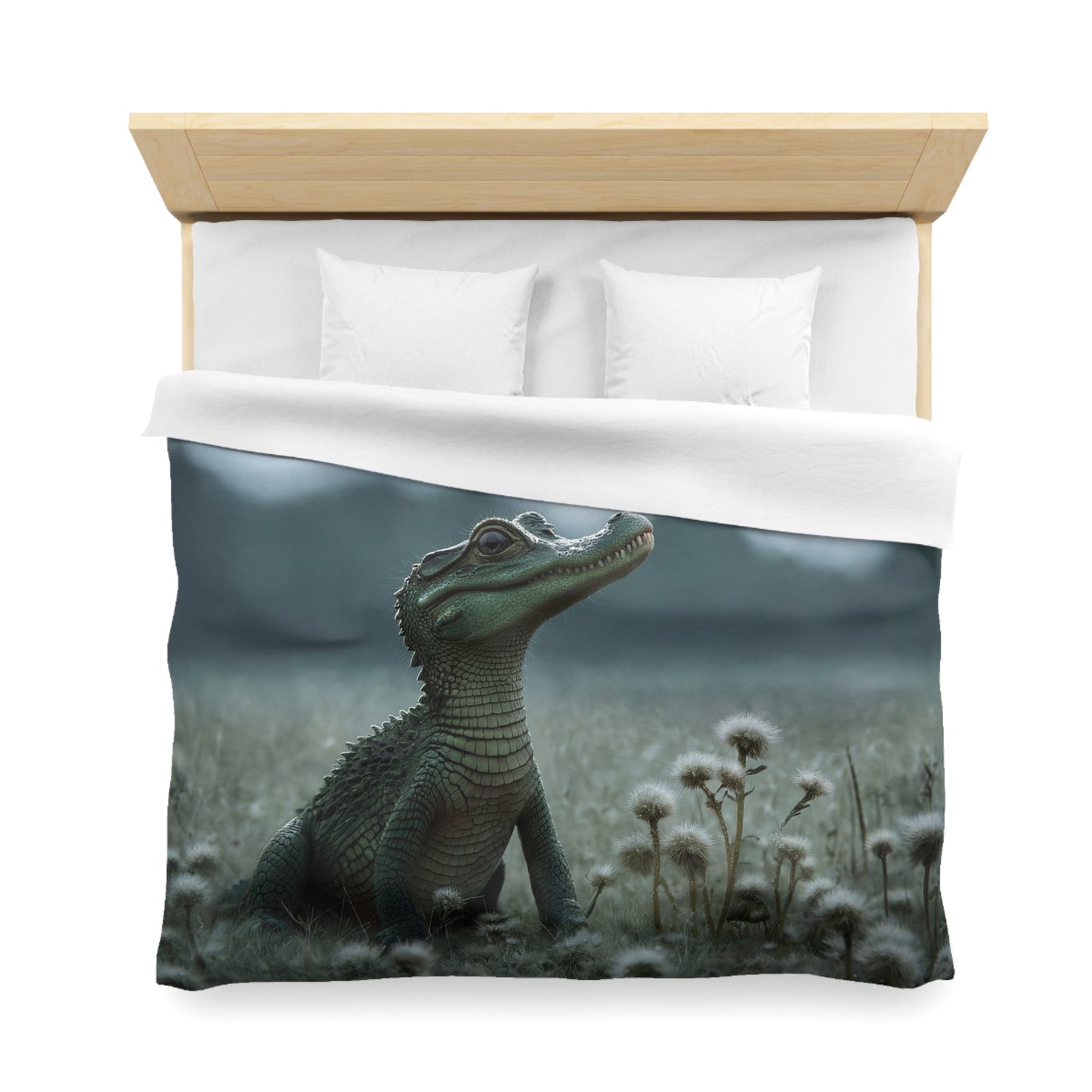 Gentle Croc Guardian Duvet Cover – Misty Meadow Butterfly Watch
