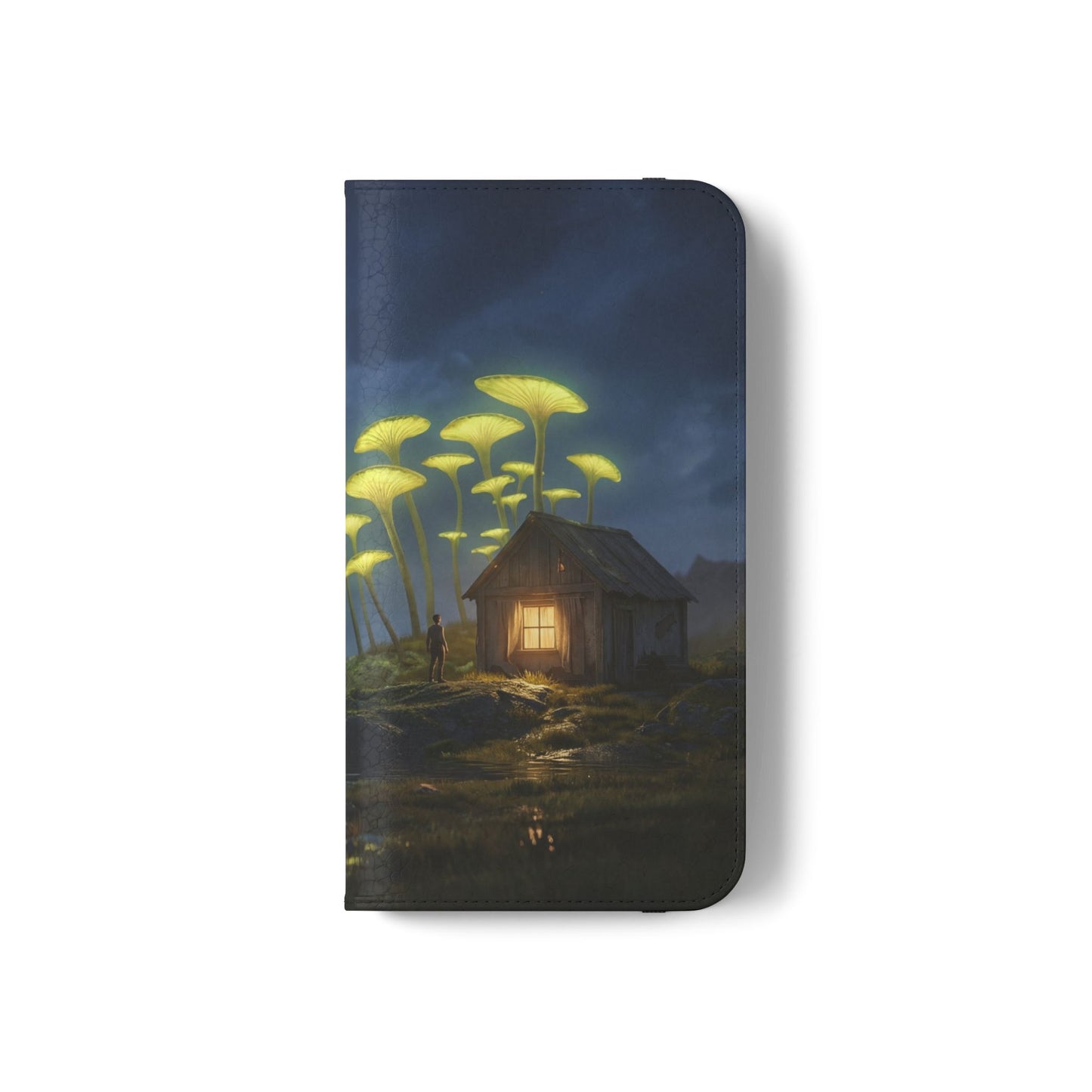 Glowing Mushroom Cottage Flip Cases – Whispering Grove Nightlight