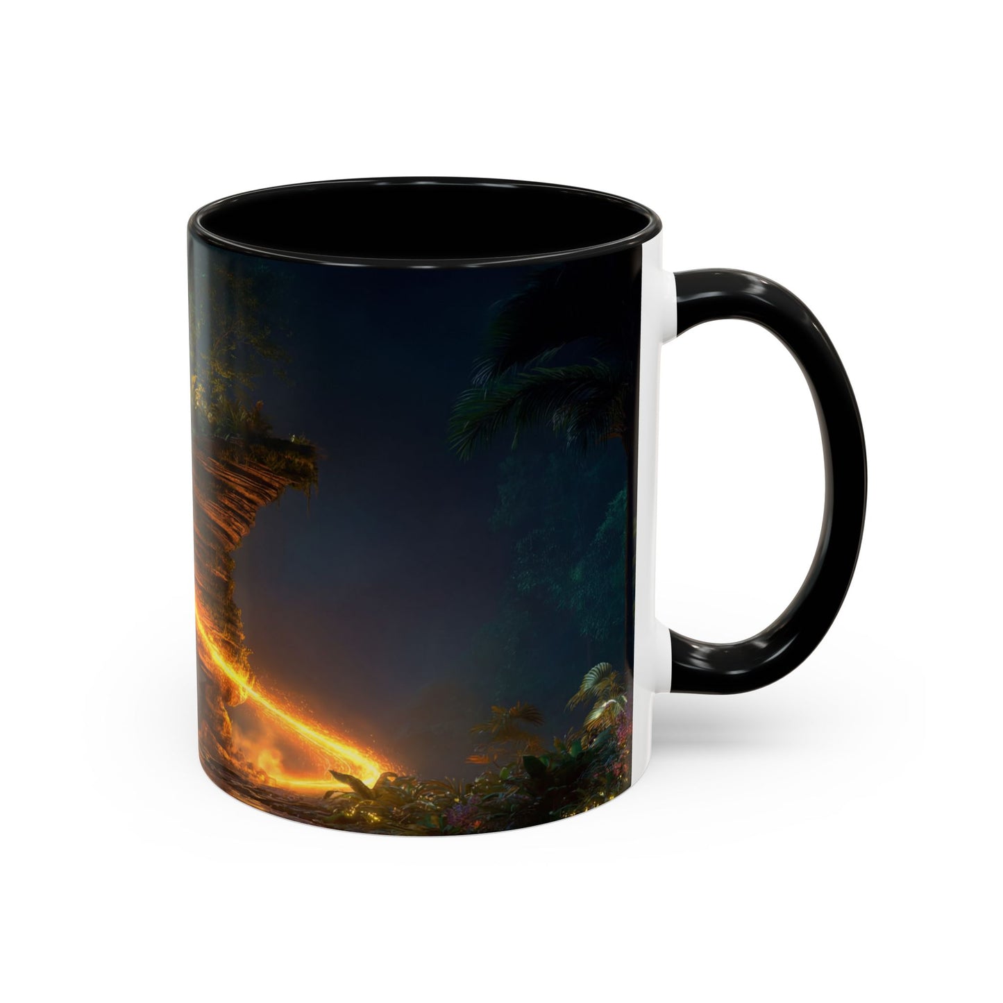 Floating Stone Temple Mug – Twilight Portal Dreamscape