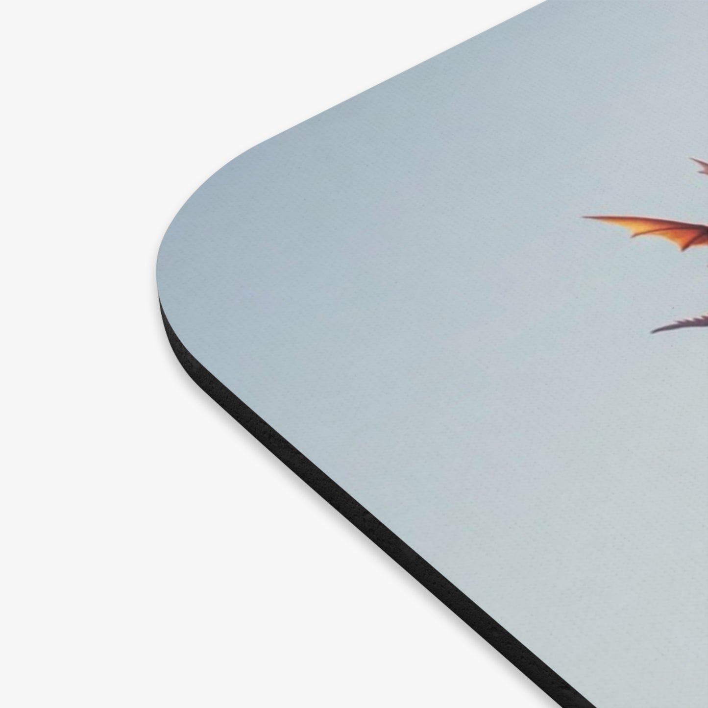 Dragon Knight and Companion Mouse Pad – Sunset Peak Vigil