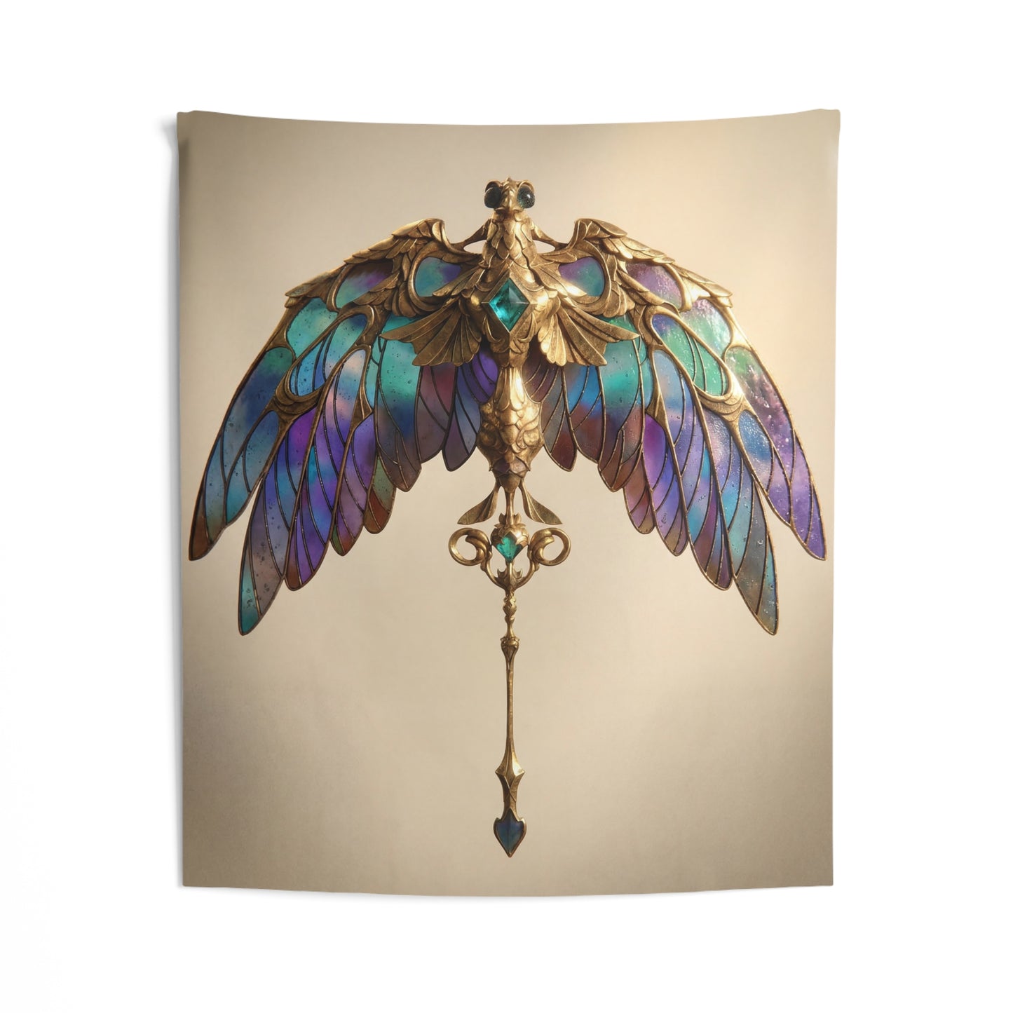 Celestial Phoenix Wand Tapestries – Wings of Twilight Gemstone