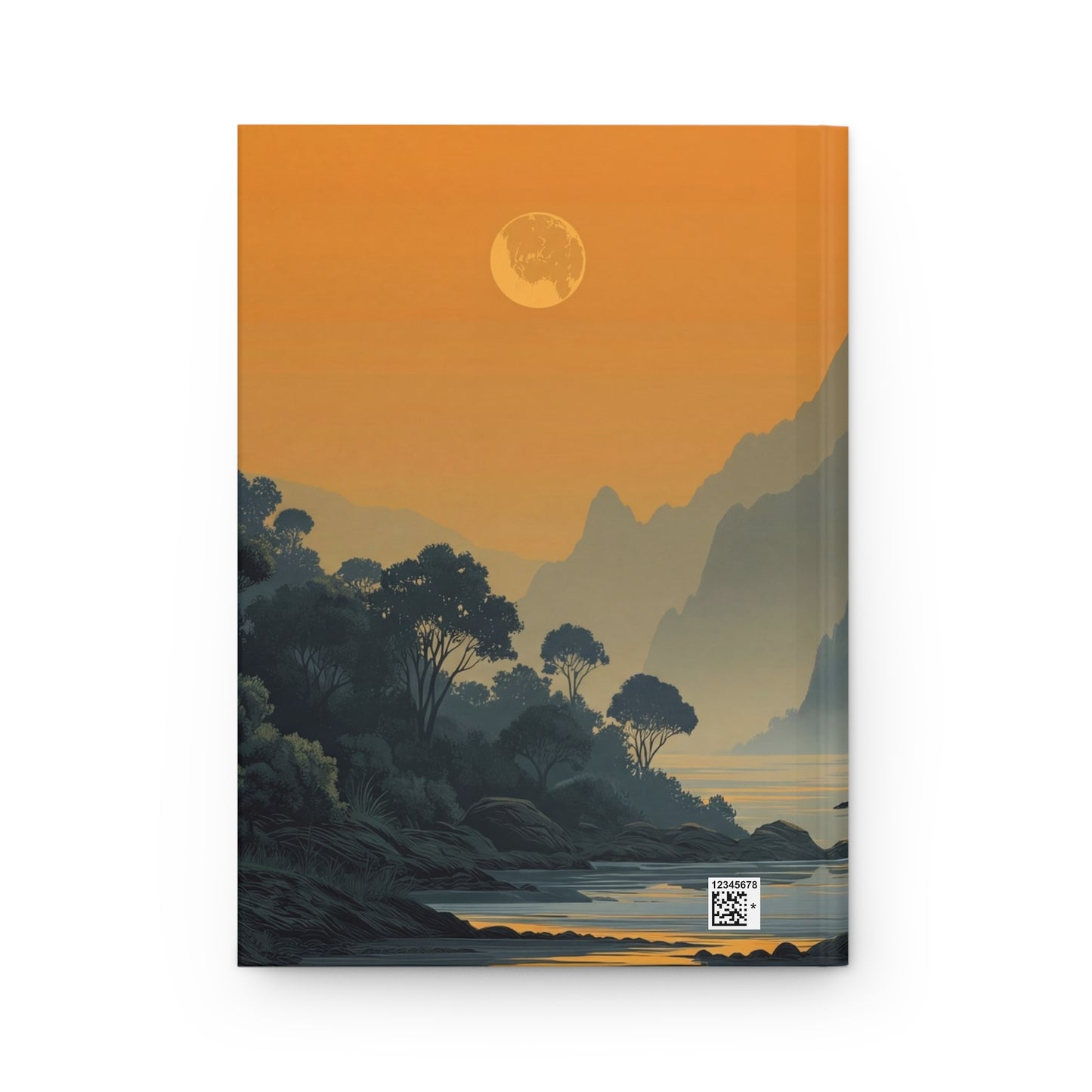 Moonlit Falls Journal – Where Earth and Sky Whisper Together
