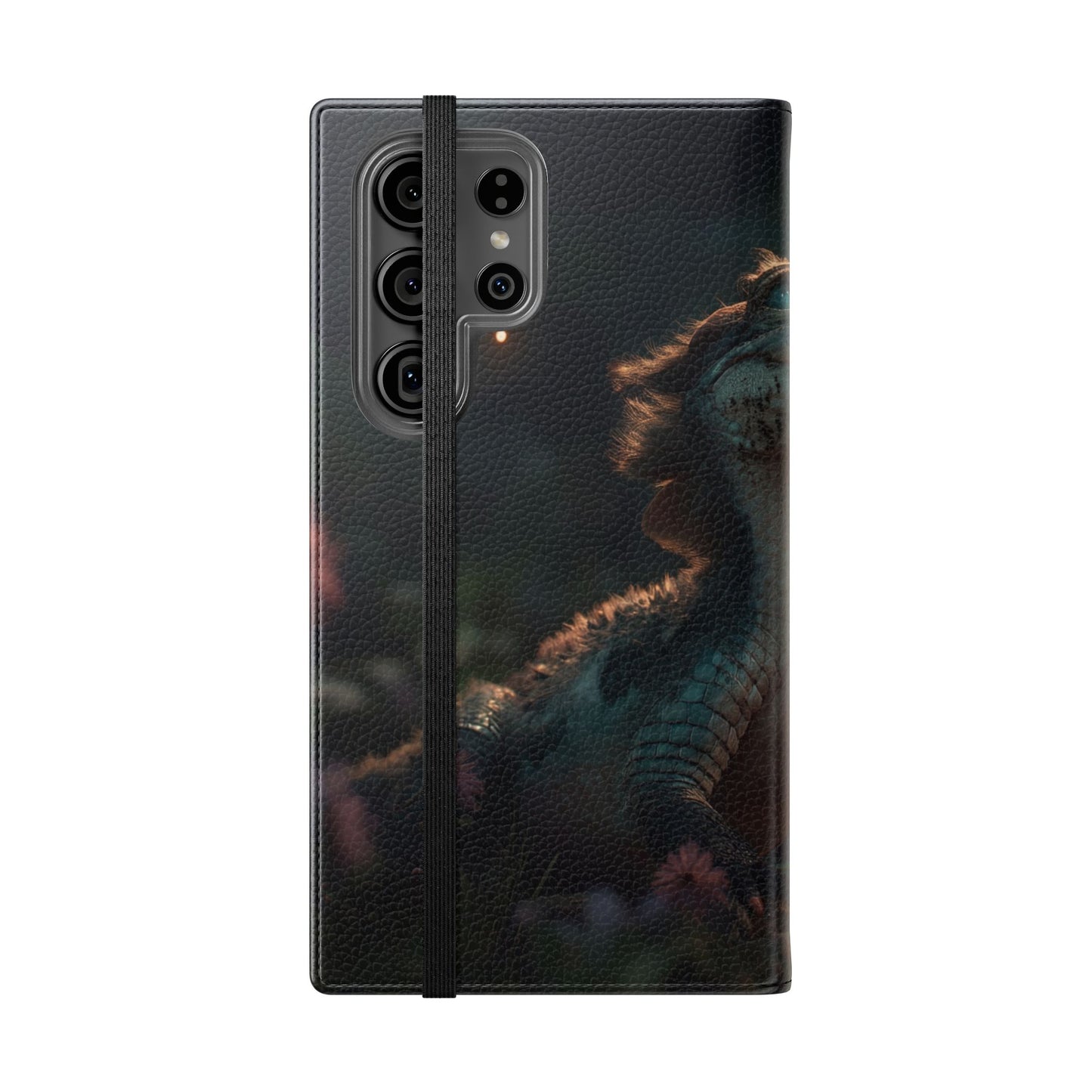 Crocodile Butterfly Flip Cases – Tender Guardian with Moth Companion