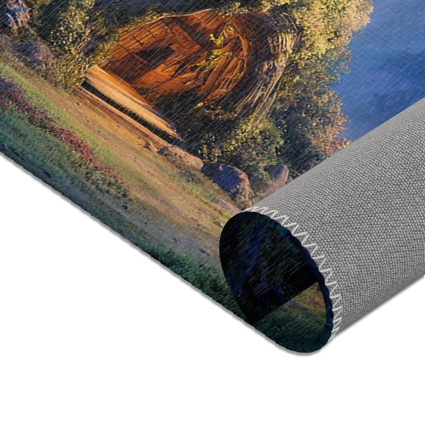 Ancient Treehouse Hideaway Area Rug – Twilight Grove Sanctuary