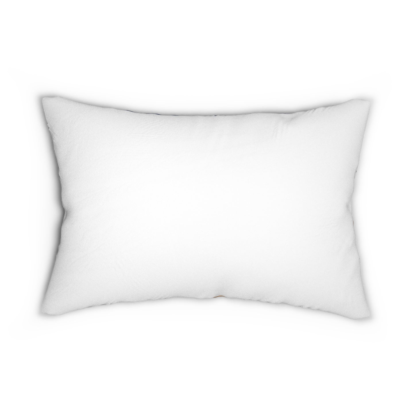 Desert Shipwreck Spun Polyester Lumbar Pillow – Sun-Swept Sandscape