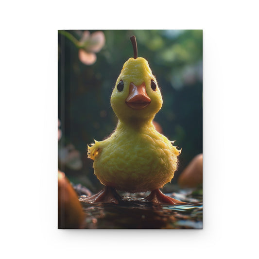 Pear Duck Hardcover Journal Matte – Sunlit Forest Whimsy