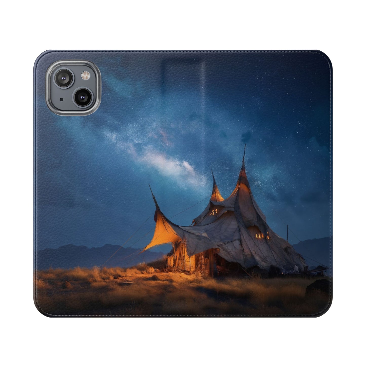 Stardust Nomad Tent Flip Cases – Milky Way Caravan Canvas