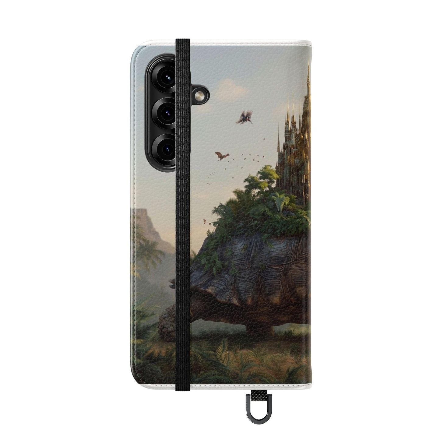 Castle Turtle Flip Cases – Golden Spire Jungle Guardian