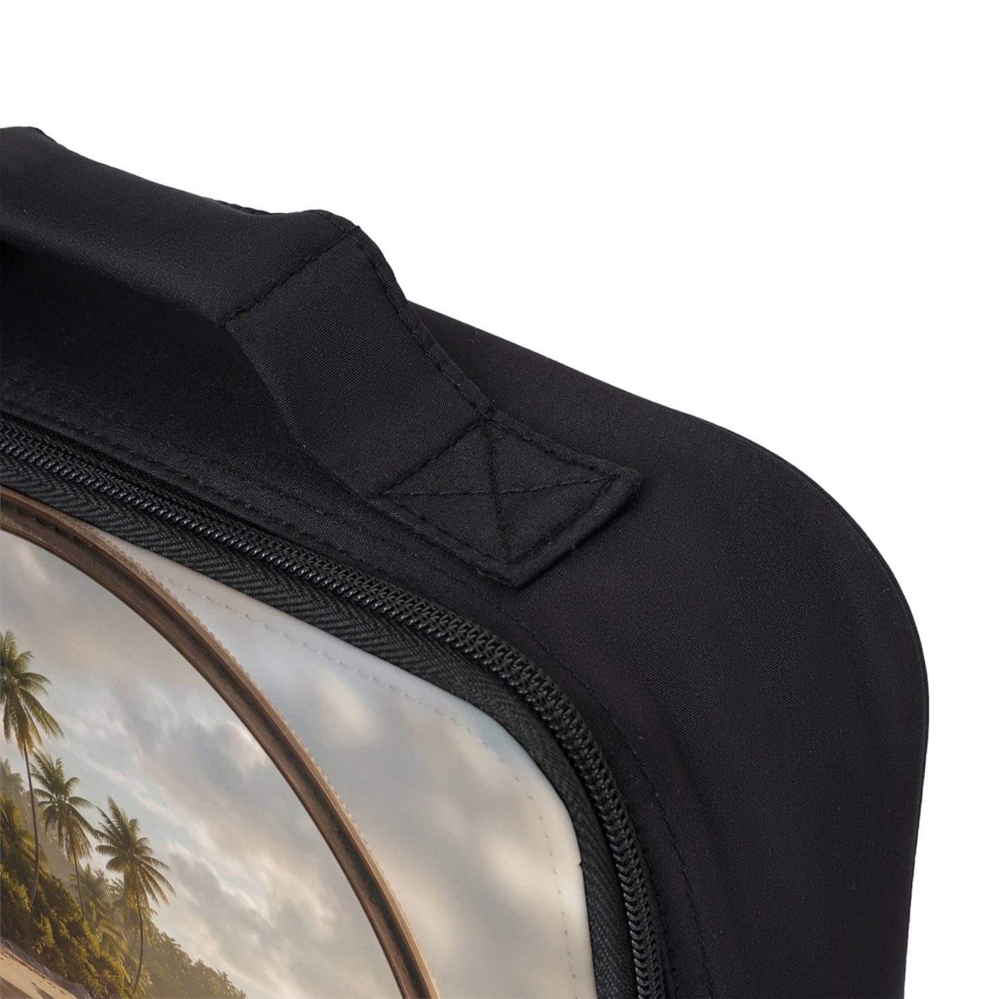 Seaside Lens Lunch Bag – Framed Paradise at Dawn