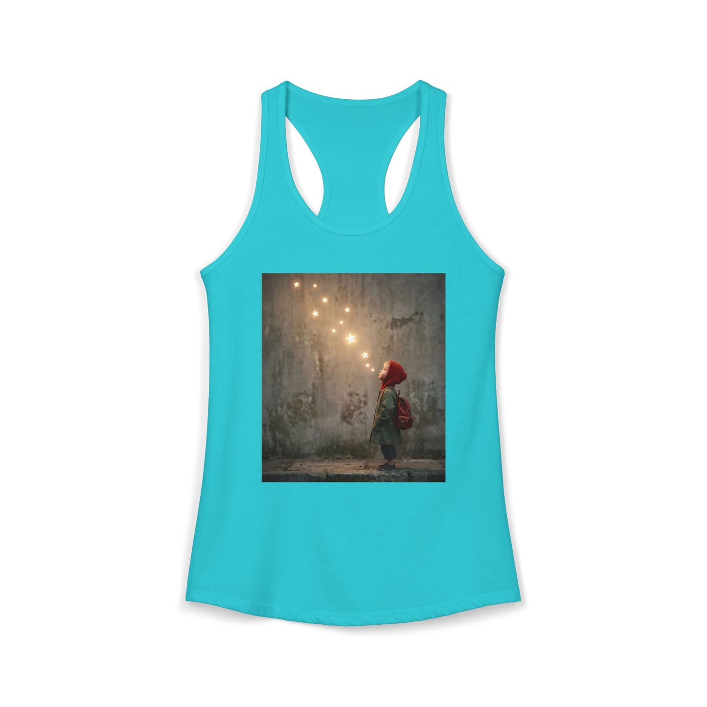 Starlight Trail Women's Ideal Racerback Tank – Golden Constellation Journey