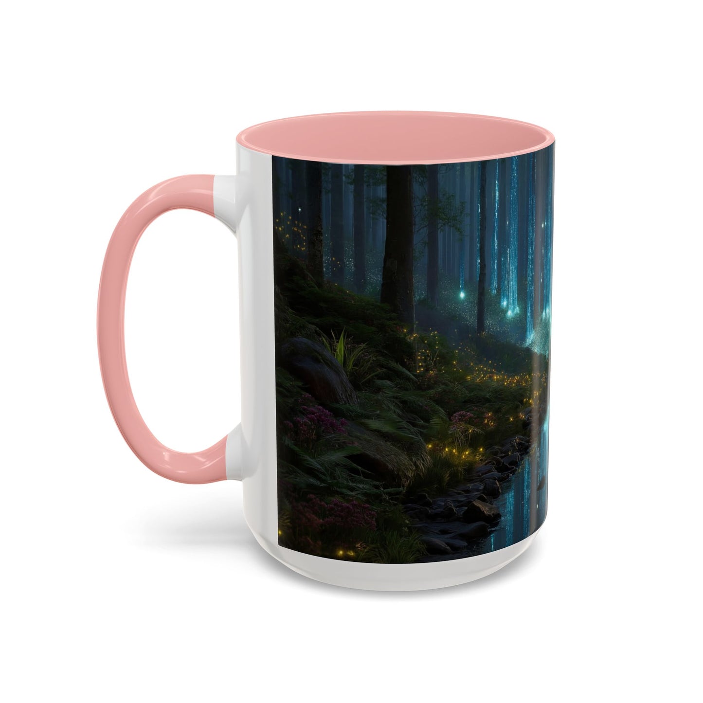 Celestial Falls Accent Coffee Mug (11, 15oz) – Twilight’s Whispering Woods