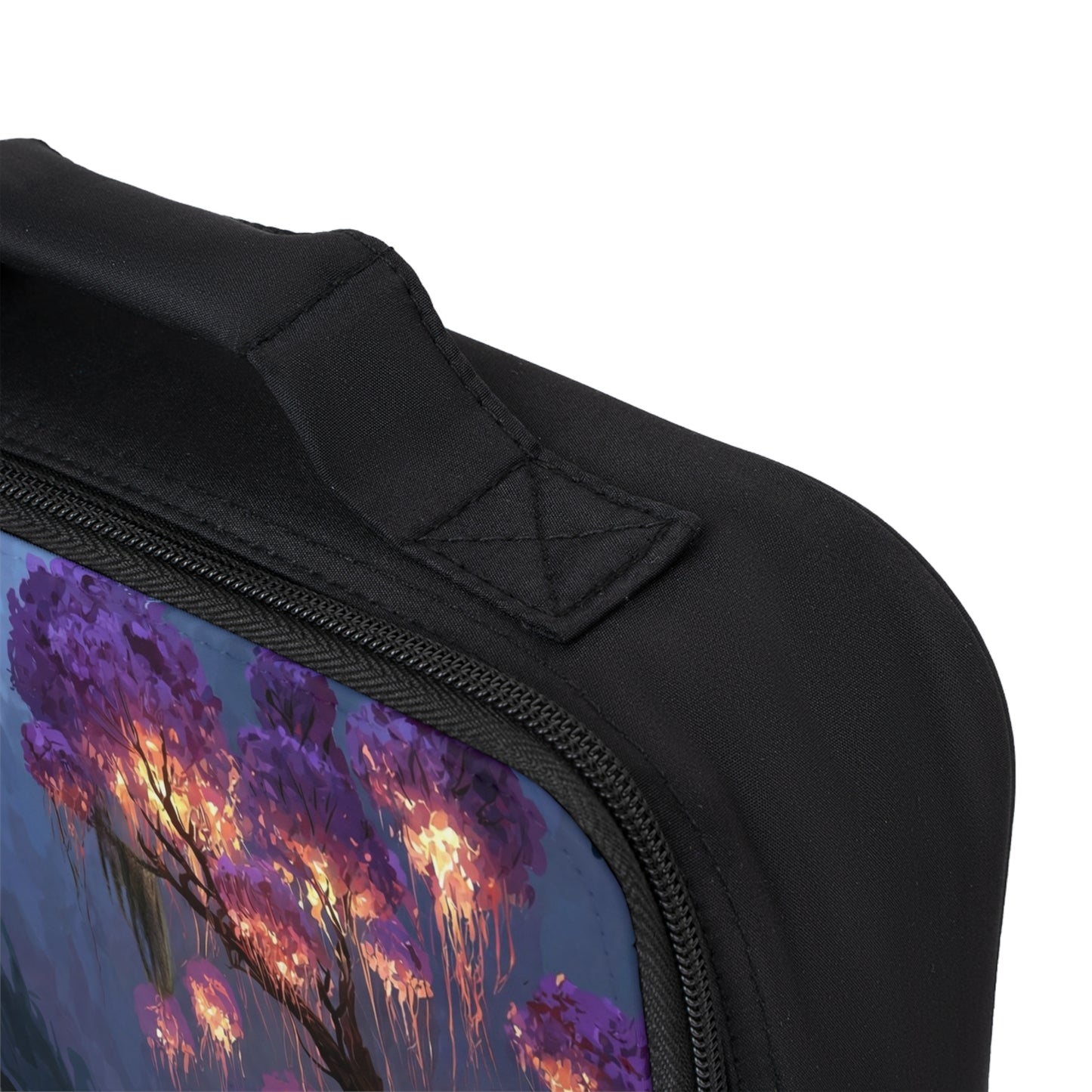 Bioluminescent Forest Lunch Bag – Glow-Lit Twilight Canopy
