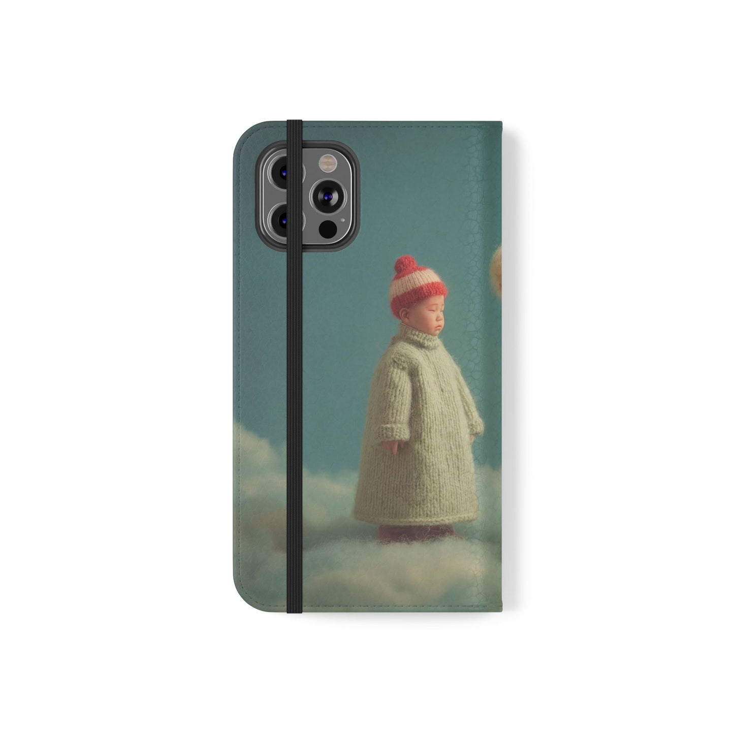 Woolly Dragon & Child Flip Cases – Cloudside Guardians