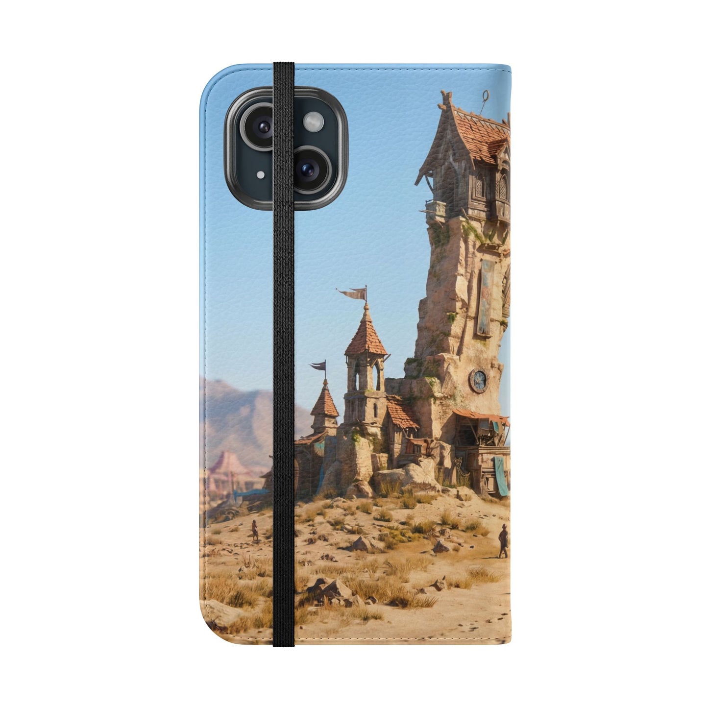 Desert Sentinel Gate Flip Cases – Weathered Archway Journey