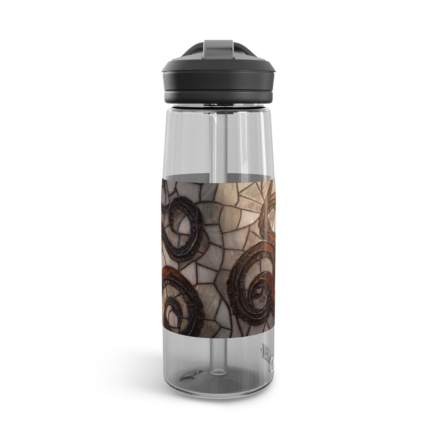 Stained Glass Octopus CamelBak Eddy® Water Bottle, 20oz\25oz – Amber Depths & Copper Currents